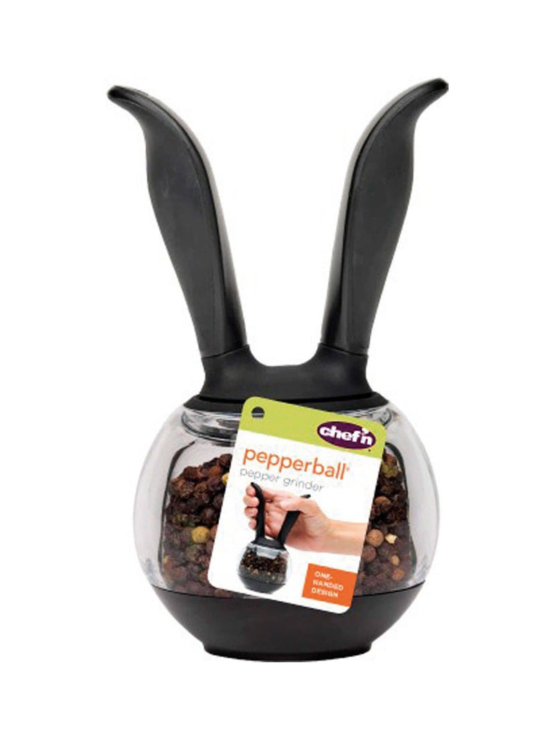 Chef N Black Pepperball Pepper Grinder - British product