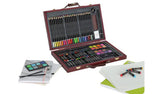 YXSH 82 piece art set in wooden case, imported from the UK