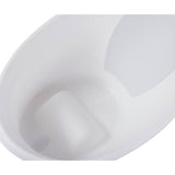Shnuggle baby bath with bum bump design, imported from the UK