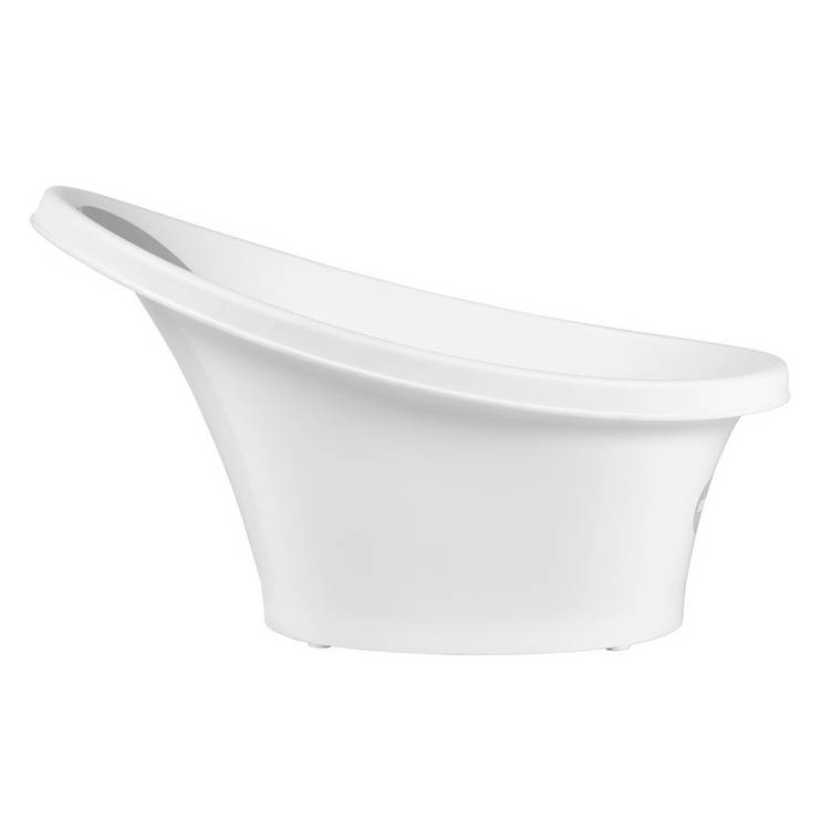 Shnuggle baby bath with bum bump design, imported from the UK