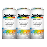 Costco UK Centrum Advanced Vitamins Multivitamin Supplement 3 x 100 Count- Buy online at McGrocer