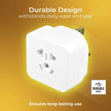 Masterplug travel adaptor 3-pack for UK (British brand)