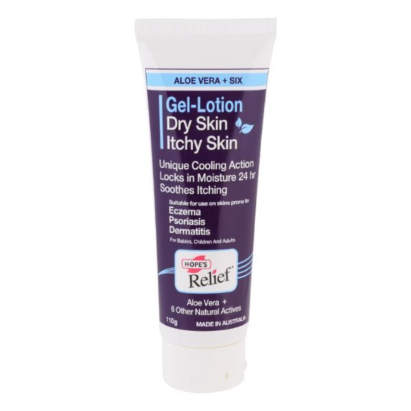 Hope's Relief Gel-Lotion eczema skin care 110ml, imported from the UK