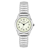 Argos Limit Ladies Glow Dial Silver Coloured Expander Watch- Buy online at McGrocer