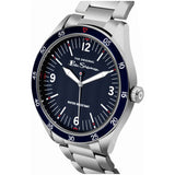 Ben Sherman men's quartz watch with navy dial and stainless steel bracelet, UK version
