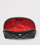 Aspinal of London small leather makeup bag - British product