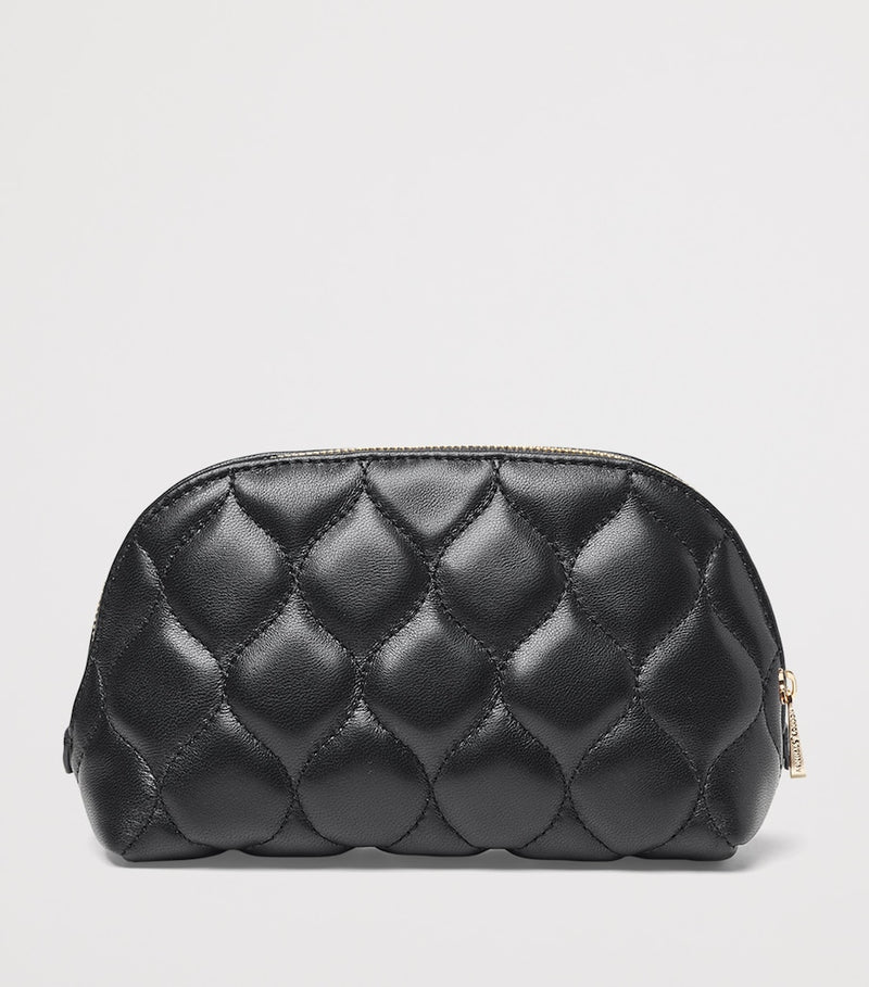 Aspinal of London small leather makeup bag - British product