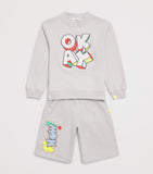 Billieblush cotton sweatshirt with OKAY motif for children 4-10 years - British product