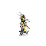 LEGO NINJAGO Twin Titan Mechs building set with 1707 pieces, UK version