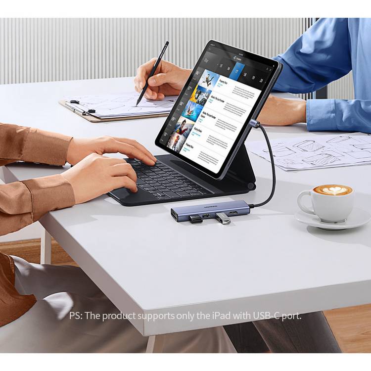 UGREEN Revodok 6-in-1 USB-C hub (British brand)