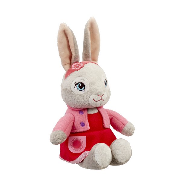 Beatrix Potter Peter Rabbit Talking Lily soft toy 22cm, UK version