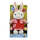 Beatrix Potter Peter Rabbit Talking Lily soft toy 22cm, UK version