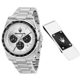 Argos Maserati Velocita Men's Silver Dial Stainless Steel Bracelet Watch- Buy online at McGrocer