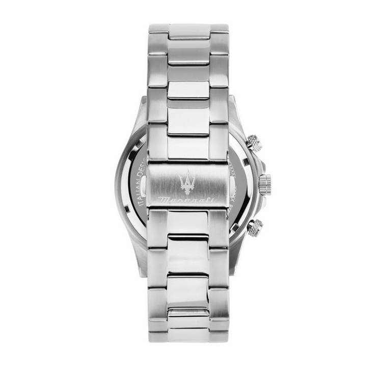 Maserati watch blue dial stainless steel 43mm (British brand)