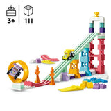 LEGO DUPLO 3 in 1 Creative Ramps with Vehicles 111 pieces (British brand)
