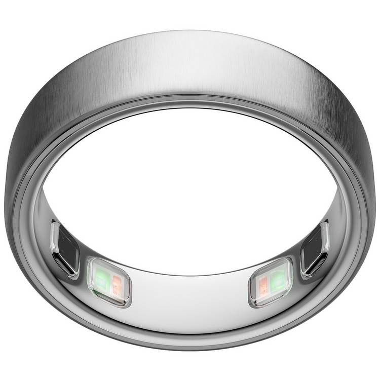 Oura smart ring Brushed Silver size 9, UK version