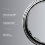 Oura smart ring Brushed Silver size 9, UK version