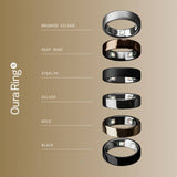 Oura Ring 5 Gold smart ring size 12 - British product