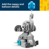 LEGO Baby Elephant in the Sky set 40814 - British product