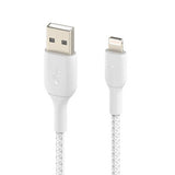 Belkin braided Lightning cable white 2m - British product