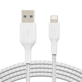 Belkin braided Lightning cable white 2m - British product
