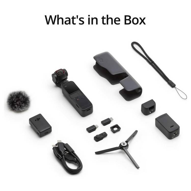DJI Pocket 2 gimbal camera Creator Combo, imported from the UK