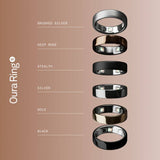 Oura smart ring Deep Rose size 6, imported from the UK