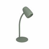 EGLO Carlo green desk lamp with adjustable neck - British product