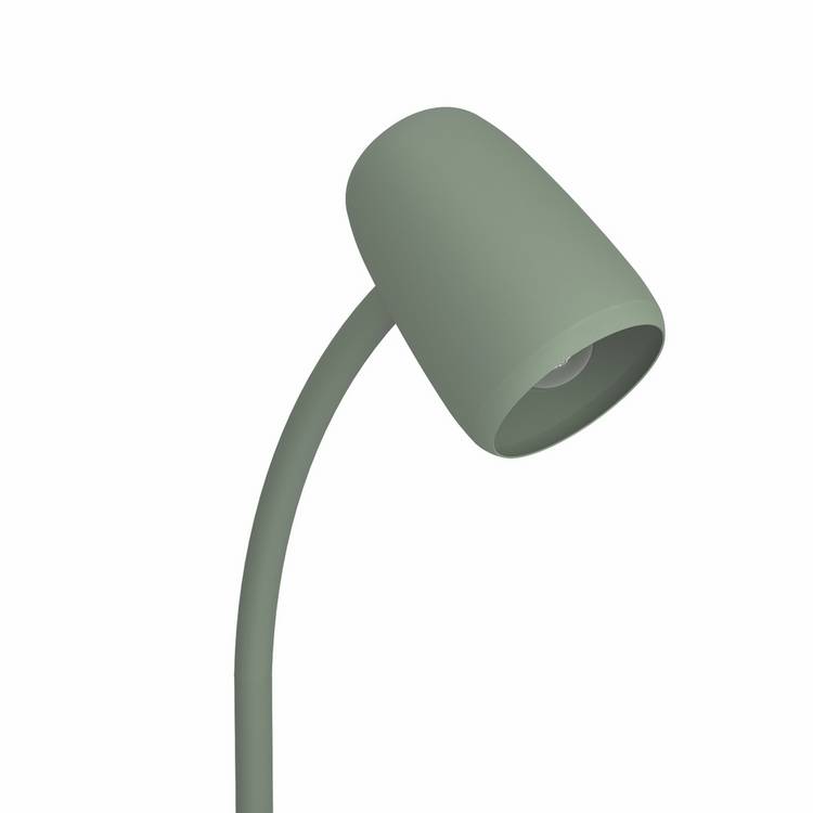 EGLO Carlo green desk lamp with adjustable neck - British product