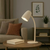 Argos EGLO Carlo Modern Steel Flexible Desk Lamp Sand- Buy online at McGrocer