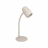 EGLO Carlo desk lamp in sand steel, UK version