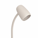 EGLO Carlo desk lamp in sand steel, UK version