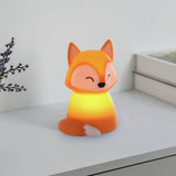 Argos EGLO Castellino Kids LED Fox Colour Changing Night Light - Orange 15x10.5x10.5cm- Buy online at McGrocer
