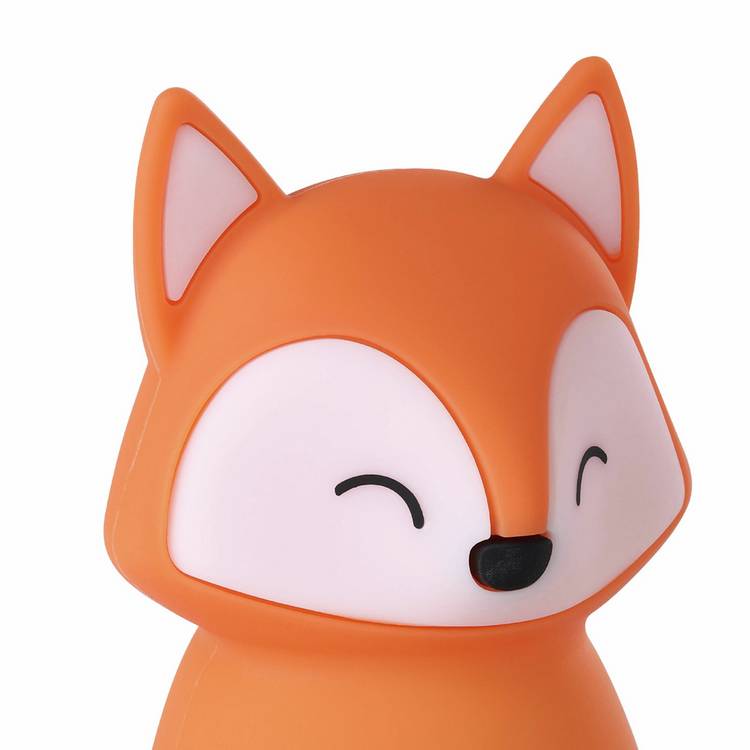 EGLO orange fox colour changing night light, UK version