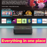 Manhattan Aero 4K TV Streamer with Freely - British product