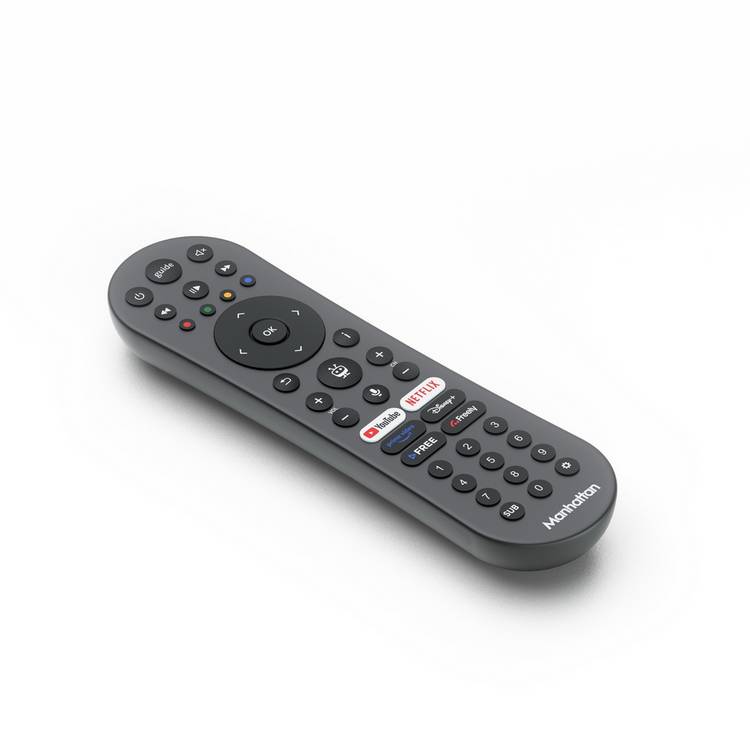 Manhattan Aero 4K TV Streamer with Freely - British product