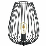 EGLO Newtown floor lamp black 159.5cm (British brand)