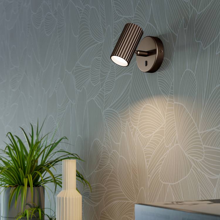 EGLO Portillo wall light bronze finish (British brand)