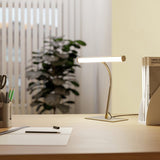 EGLO Riccione LED desk lamp chrome (British brand)