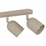 EGLO Tilston 4-light spotlight sand finish (British brand)