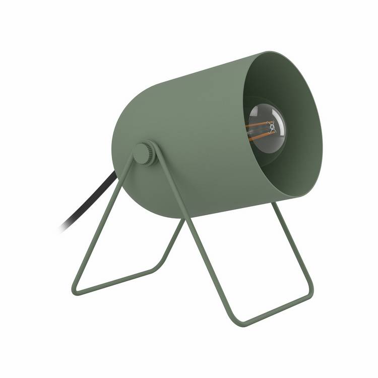 EGLO Tilston desk lamp green steel small - British product