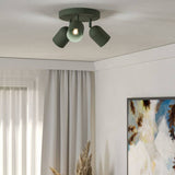 Argos EGLO Tilston Steel 3 Light Spotlight - Green- Buy online at McGrocer