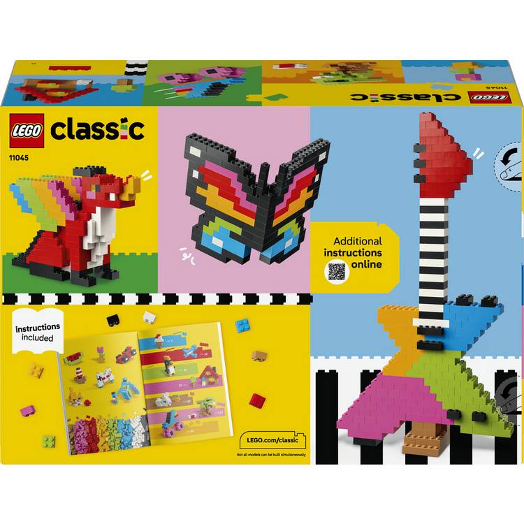 LEGO Creative Colourful Bricks building toy set 820 pieces, imported from the UK