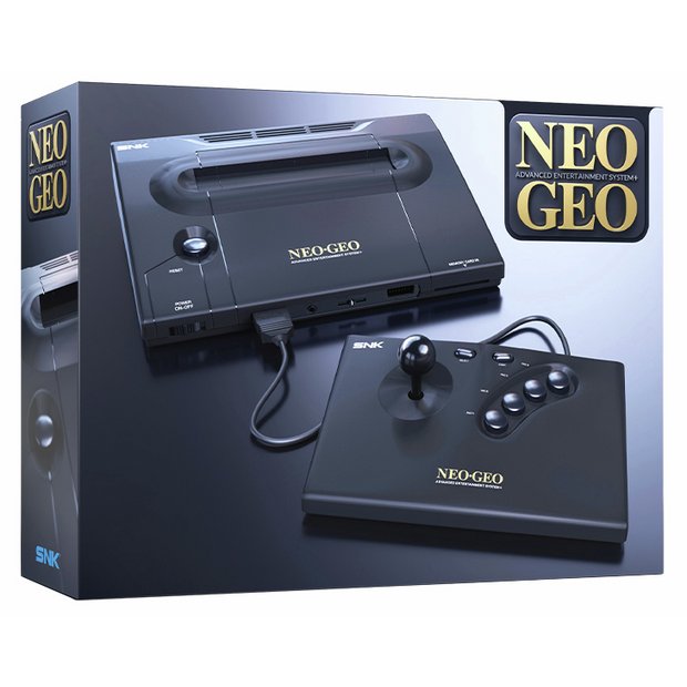 NEOGEO AES+ retro video game console (British brand)