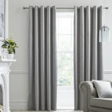 Argos Laurence Llewelyn-Bowen Montrose Blackout Eyelet Curtains Silver 117x137cm- Buy online at McGrocer