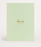 Harrods notebook leather A5 - British product