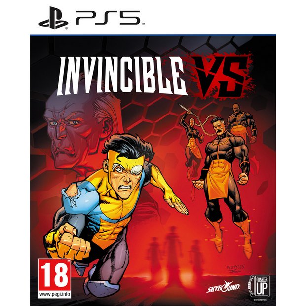 Invincible VS Argos exclusive PS5 game with Ryan Ottley cover - British product