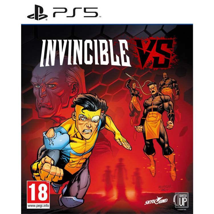 Invincible VS Argos exclusive PS5 game with Ryan Ottley cover - British product