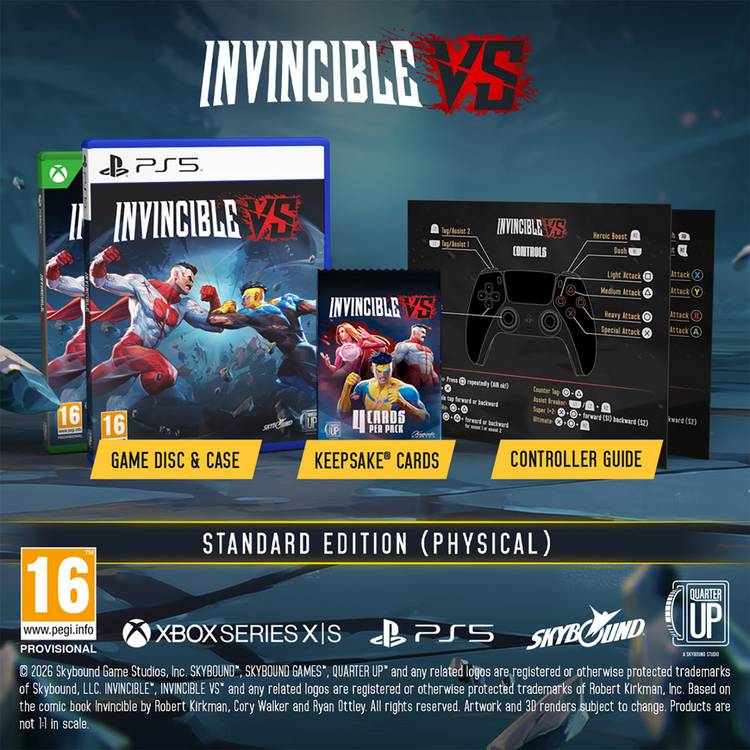 Invincible VS PS5 game, imported from the UK