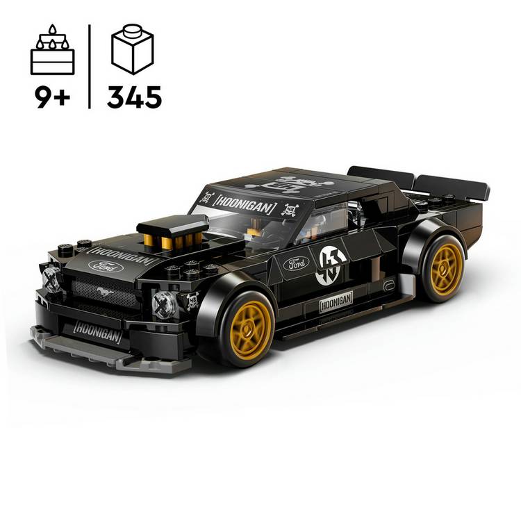 LEGO Speed Champions Ken Block Mustang Hoonicorn V1 345 pieces - British product